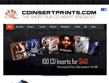 Tablet Screenshot of cdinsertprints.com